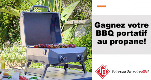 Un Barbecue portatif au propane