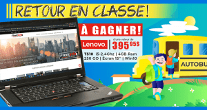Un portable Lenovo T510 – i5 – 2.4 GHZ 4GB Ram
