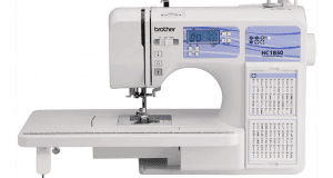 Une nouvelle machine à coudre Brother HC 1850