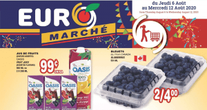 Circulaire Euromarché du 6 août au 12 août 2020