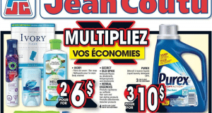 Circulaire Jean Coutu du 20 août au 26 août 2020