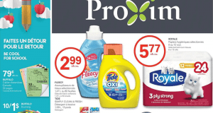 Circulaire Proxim du 13 août au 19 août 2020