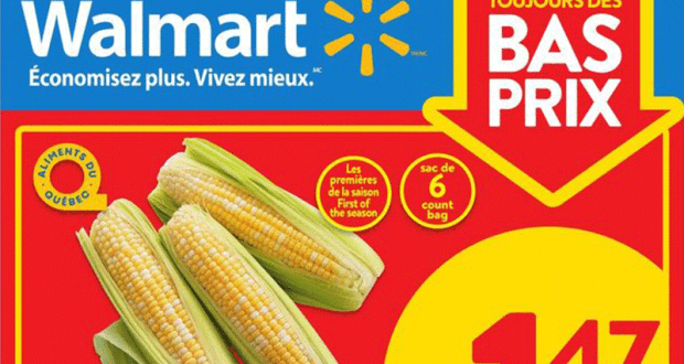 Circulaire Walmart du 6 août au 12 août 2020