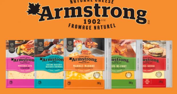 Coupon de 2$ à l’achat des fromages tranchés Armstrong