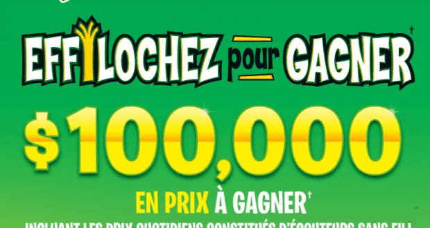 Gagnez 1 des 10 Chèques d'une valeur de 10 000 $ chacun