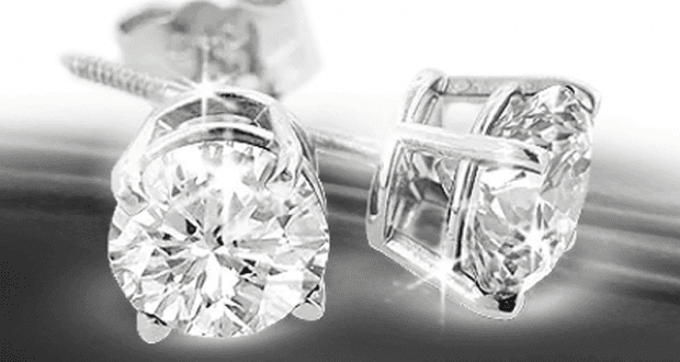 Gagnez des Boucles d'oreilles en diamants (Valeur de 5000$)