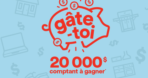 Gagnez un chèque d’une valeur de 20 000$