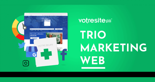 Gagnez un trio marketing web de chez votresite.ca