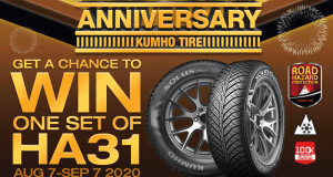 Un Ensemble de pneus KUMHO TIRE de 1 000 $