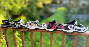 Une paire de sandales Ecco offerte par Chaussures Parent