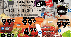 Circulaire Le Jardin Mobile du 17 septembre au 23 septembre 2020