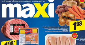 Circulaire Maxi du 24 septembre au 30 septembre 2020