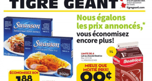 Circulaire Tigre Géant du 23 septembre au 29 septembre 2020