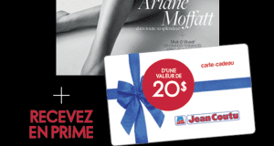 Elle Québec Carte-cadeau Jean Coutu de 20$ offerte