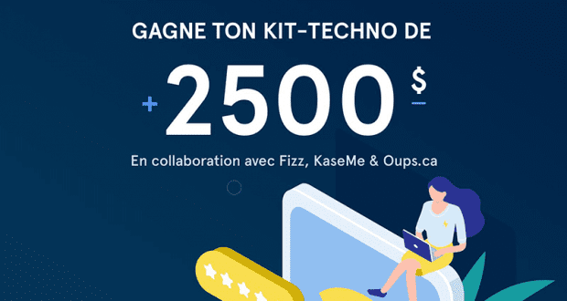 Gagne ton kit techno d'une Valeur de + 2500$