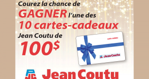 Gagnez 1 des 10 cartes-cadeaux Jean Coutu de 100$