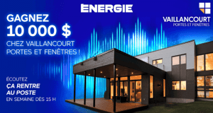 Gagnez 10 000 $ chez Vaillancourt Portes et Fenêtres