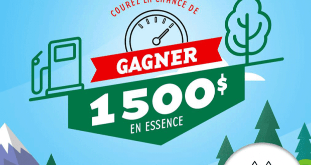 Gagnez 1500$ en essence ESSO