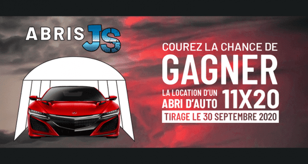 Gagnez la location d’un abris d’auto pour l'hiver