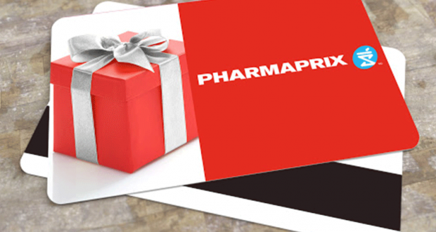Gagnez une des 4 cartes-cadeaux Pharmaprix de 50 $