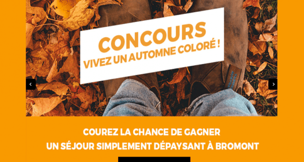 Gagnez votre séjour simplement dépaysant à Bromont