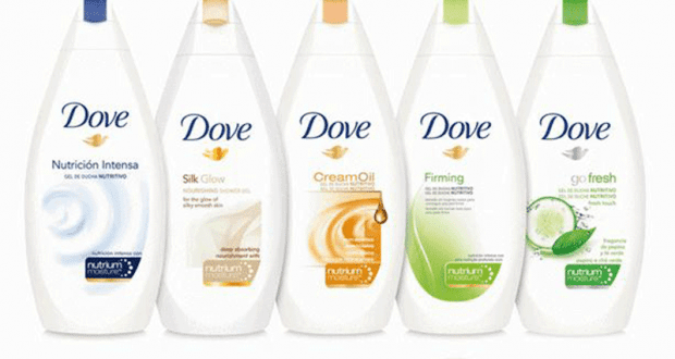 Gel douche Dove à 88¢ au lieu de 4.97$