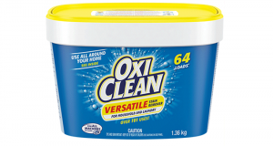 Obtenez GRATUITEMENT un détachant à lessive OxiClean (650 ml)