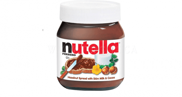 Tartinade Nutella à 2$ au lieu de 4.99$