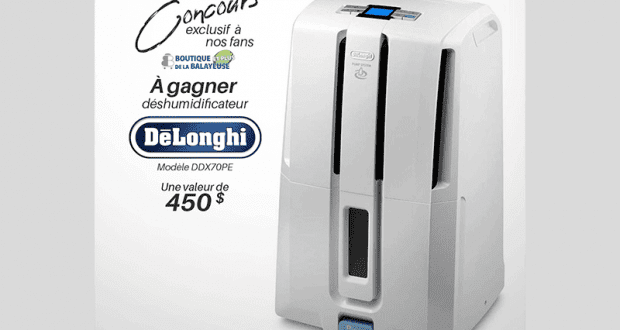 Un déshumidificateur de la marque De'Longhi North America