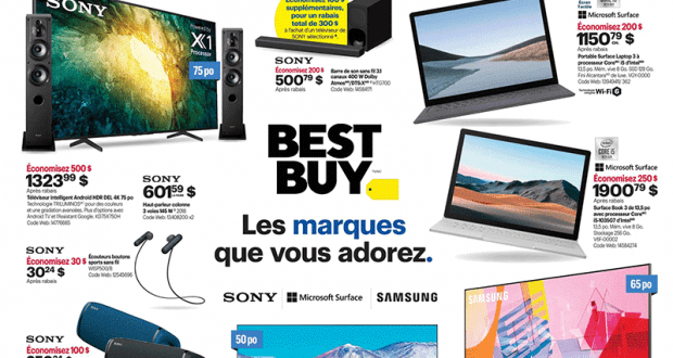 Circulaire Best Buy du 23 octobre au 30 octobre 2020