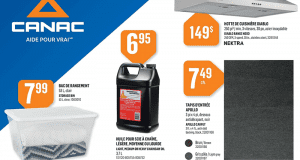 Circulaire Canac du 22 octobre au 28 octobre 2020