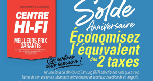 Circulaire Centre HI-FI du 16 octobre au 22 octobre 2020