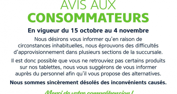 Circulaire Familiprix du 15 octobre au 4 novembre 2020