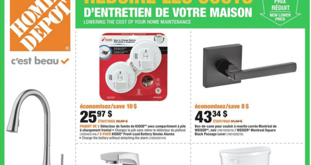 Circulaire Home Dépôt du 29 octobre au 4 novembre 2020