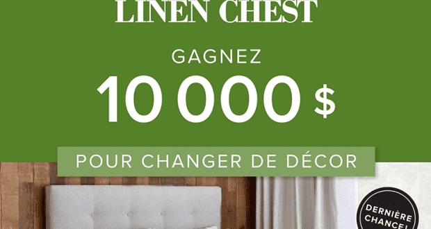 Circulaire Linen Chest du 18 octobre au 31 octobre 2020