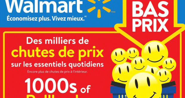 Circulaire Walmart du 22 octobre au 28 octobre 2020