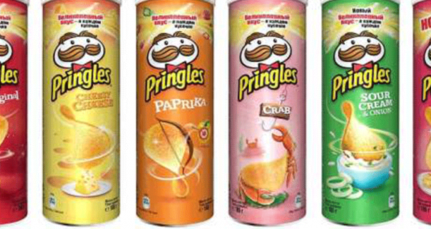 Croustilles Pringles à 50¢ au lieu de 1.99$