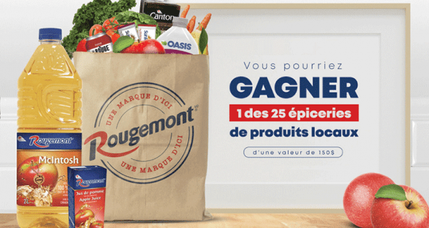 Gagnez 1 des 25 paniers d’épicerie de produits locaux