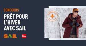 Gagnez 3 prix de 1000$ en cartes-cadeaux SAIL