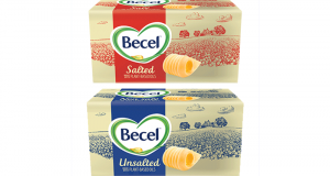 Margarine salée d’huiles à base de plantes Becel à 1.49$