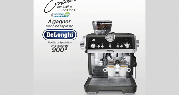 Une machine à café espresso De'Longhi North America