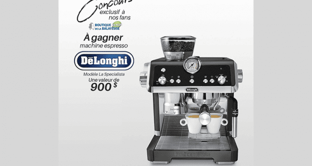 Une machine à café espresso De'Longhi North America