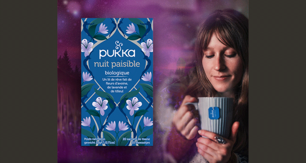 Échantillons gratuits de thé Pukka