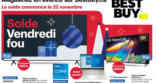 Circulaire Best Buy du Vendredi Fou 2020