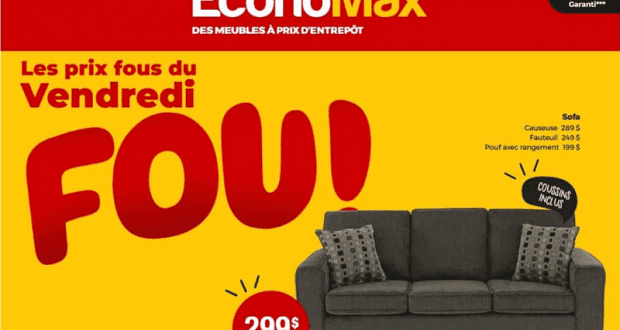 Circulaire EconoMax du Vendredi Fou 2020