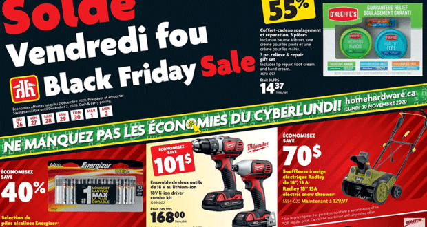 Circulaire Home Hardware de Vendredi Fou