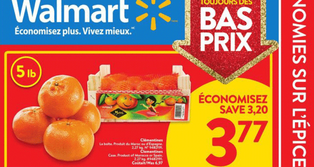 Circulaire Walmart du 19 novembre au 25 novembre 2020