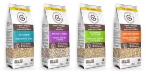 Coupon de 1$ à l’achat d’un mélange de grains céréaliers Geovita
