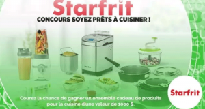 Gagnez 1000$ de produits Starfrit