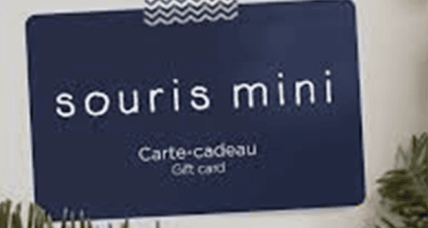 Gagnez 2 cartes-cadeaux Souris Mini de 200$